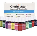 Colorantes en gel chefmaster 0,7oz (20 gr) c/u