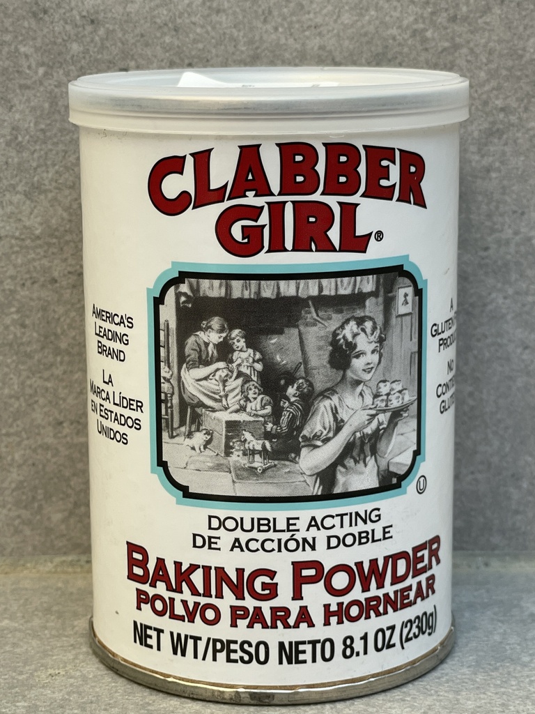 Polvo de hornear clabber girl 230 gr