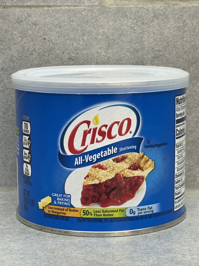Manteca Vegetal Crisco 453gr