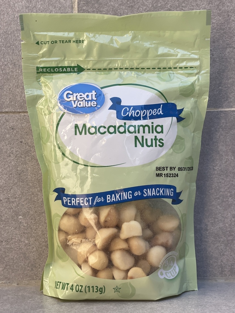 Nueces de macadamia 113 gr