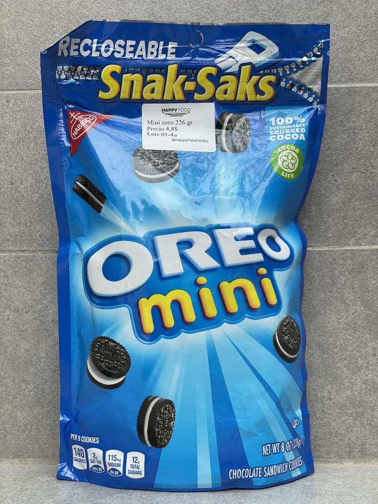 Mini oreo 226 gr