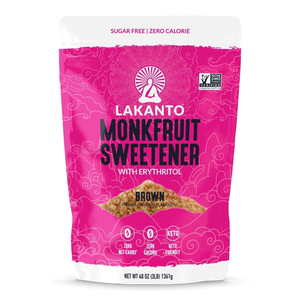 ENDULZANTE MONKFRUIT CLASICO AZUCAR MORENO 454 GR