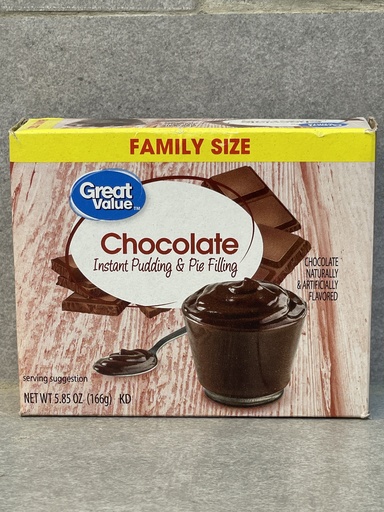 Pudin de chocolate 166 gr