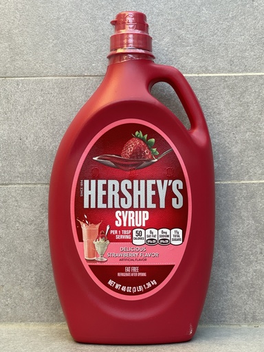 Sirope hersheys de fresa 1,36 kg