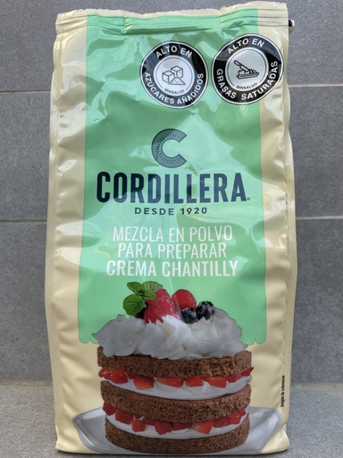 Crema chantilly en polvo 1 kg
