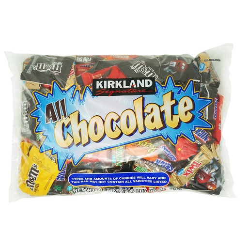 Mix de chocolates fun size 2,55 kg