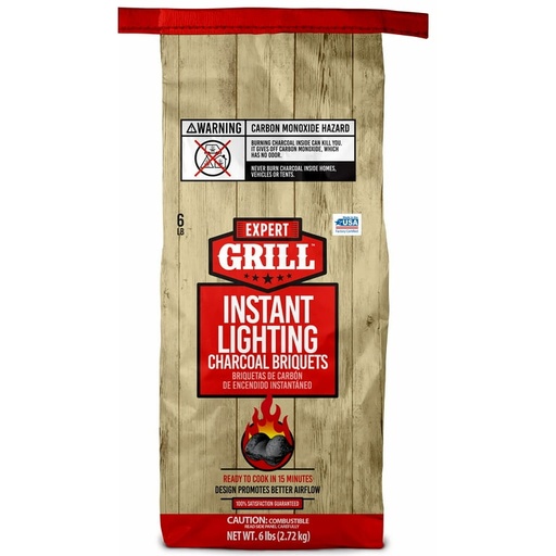 CARBON EN BRIQUETAS 3KG ENCENDIDO RAPIDO